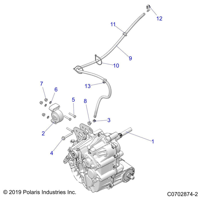 Vent Line Assembly by Polaris