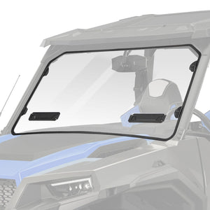 Vented Full Windshield for Polaris General 1000 (2016-2023) by Kemimoto B0110-06601CL Vented Windshield B0110-06601CL Kemimoto