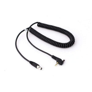 Vertex Single Pin Bolt On Handheld Radio - Headset Coil Cord by Rugged Radios CC-VERT-B-2 01038799851137 Rugged Radios