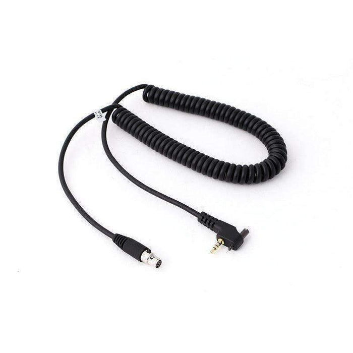 Vertex Single Pin Bolt On Handheld Radio - Headset Coil Cord by Rugged Radios