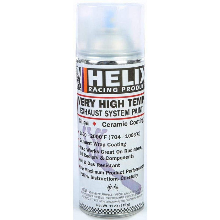 Very High Temp Exhaust System Paint Satin Clean 11Oz By Helix