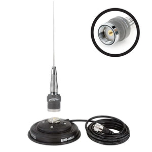 Vhf 1/2 Wave No Ground Plane (Ngp) Antenna Kit With Magnetic Mount by Rugged Radios ANT-SPARE-MAG-KIT-V 01038799852170 Rugged Radios