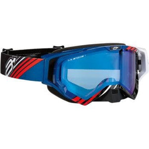 Vibe Goggles by Arctiva 2601-2351 Goggles 26012351 Parts Unlimited Black/Blue/Red