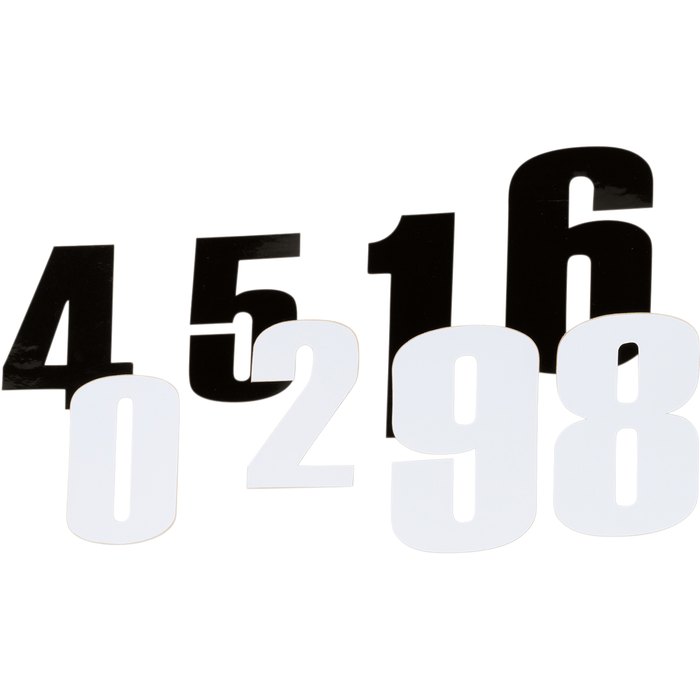 Vinyl Race Numbers By Moose Racing