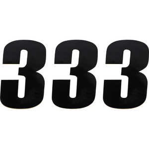 Vinyl Race Numbers By Moose Racing 80013 Number Set 4310-0643 Parts Unlimited