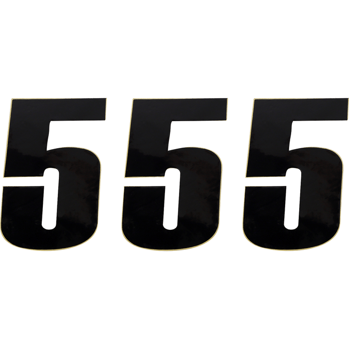 Vinyl Race Numbers By Moose Racing