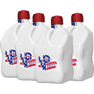 Vp Motorsports Container 5 Gallon White Patriotic By Vp Racing 35221 Fuel Can 30-3514 Western Powersports