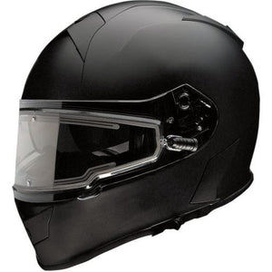 Warrant Snow Electric Helmet by Z1R 0121-1288 Full Face Helmet 01211288 Parts Unlimited Drop Ship S / Flat Black