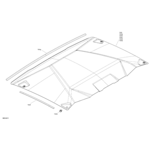Was 293250186 Gasket by Can-Am 219704375 OEM Hardware 219704375 Off Road Express Peach St