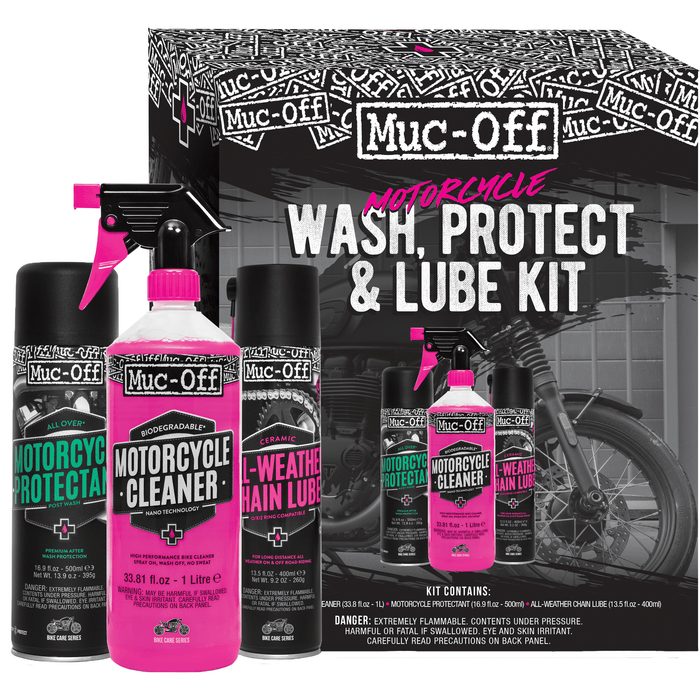 Wash  Protect & Lube Kit by Muc-Off
