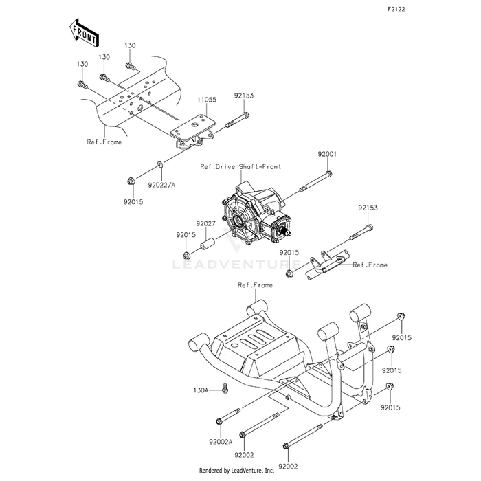 Washer,10.2X20X0.5 by Kawasaki