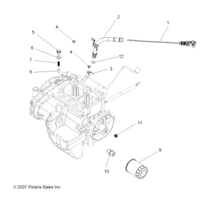 Washer, 10.5 X 22 X 2 by Polaris 7556005 OEM Hardware P7556005 Off Road Express