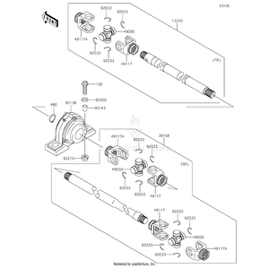 Washer,10.5X19X2.3 by Kawasaki 92200-1042 OEM Hardware 92200-1042 Off Road Express Peach St