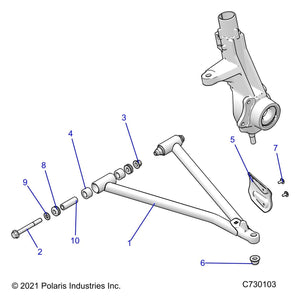 Washer-10.5X20.0X2.0 Zy3 by Polaris 7556733 OEM Hardware P7556733 Off Road Express