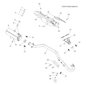 Washer (10) by Polaris 7555727 OEM Hardware P7555727 Off Road Express