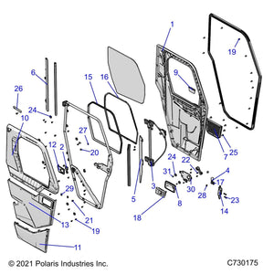 Washer(10) by Polaris 7558221 OEM Hardware P7558221 Off Road Express