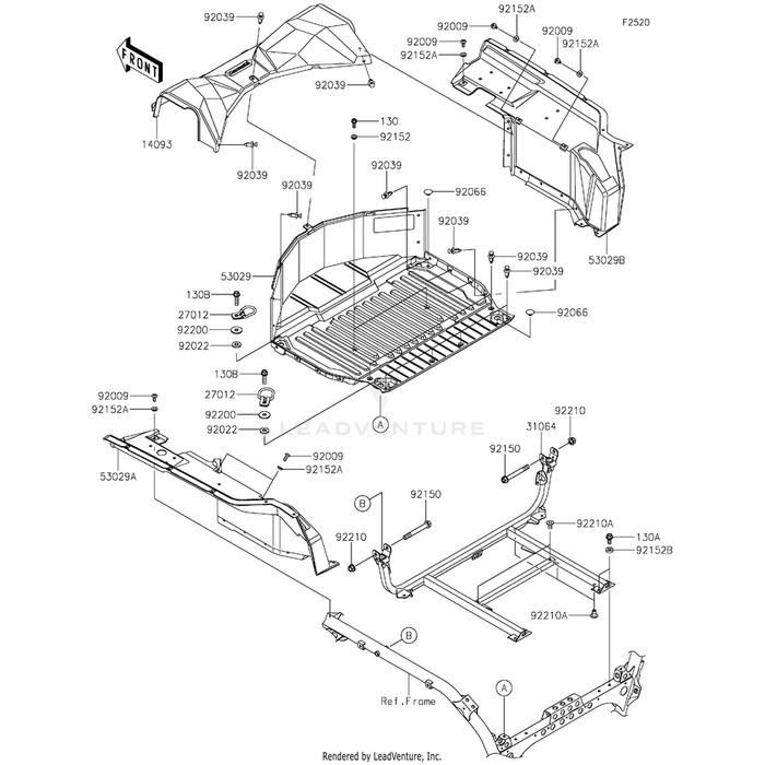 Washer,10X22X3.2 by Kawasaki