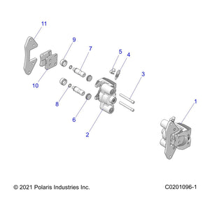 Washer-11X8.5X1.5 Zod by Polaris 7557199 OEM Hardware P7557199 Off Road Express