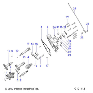 Washer 12 by Polaris 3050030 OEM Hardware P3050030 Off Road Express