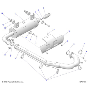 Washer, 15.4 X 38.1 X 7.9, Rubb by Polaris 5414945 OEM Hardware P5414945 Off Road Express