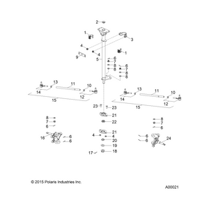 Washer-18X35X2.0 by Polaris 452671 OEM Hardware P452671 Off Road Express