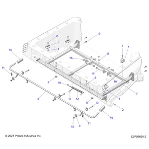 Washer, .281 X 1.00 X 0.51 by Polaris 7556329 OEM Hardware P7556329 Off Road Express