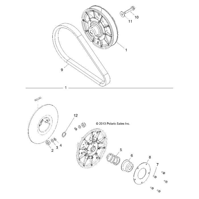 Washer-30Mm Odx 21Mm Id X 1.5 by Polaris