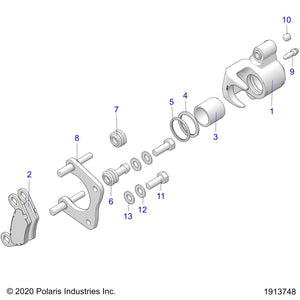 Washer, .390 In X .750 In X .06 by Polaris 7556188 OEM Hardware P7556188 Off Road Express