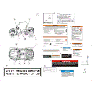 Washer 4 (Replaces 30306-040142) by CF Moto 30306-040112 OEM Hardware 30306-040112 Northstar Polaris