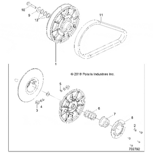 Washer, .406 X 1.25 X .125 by Polaris 7556130 OEM Hardware P7556130 Off Road Express