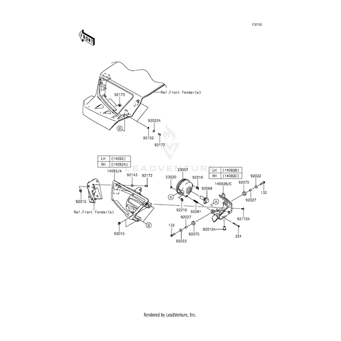 Washer,5.2X16X1.2 by Kawasaki