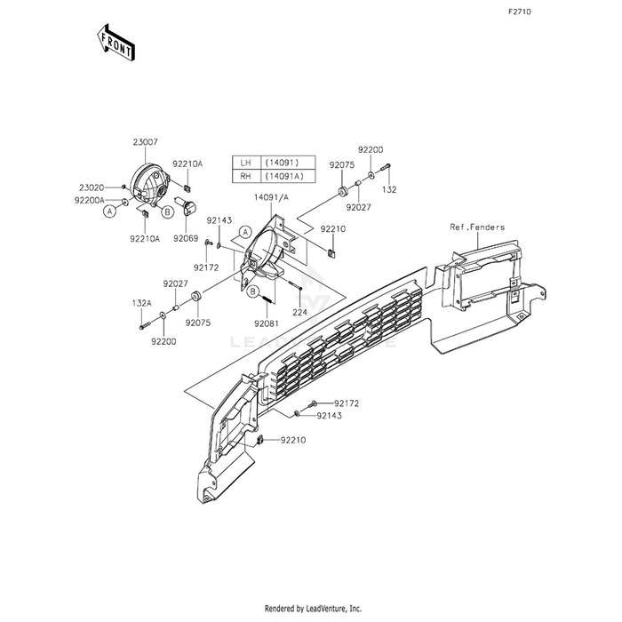 Washer,6.5X20X3.2 by Kawasaki