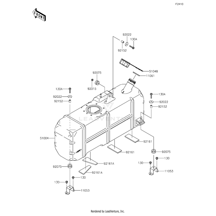 Washer,6.5X24X2 by Kawasaki