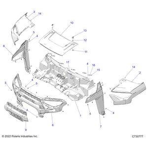 Washer-.937X.501X.031,Olive D by Polaris 7556376 OEM Hardware P7556376 Off Road Express