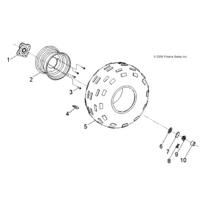 Washer by Polaris 452663 OEM Hardware P452663 Off Road Express