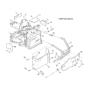 Washer by Polaris 7555827 OEM Hardware P7555827 Off Road Express