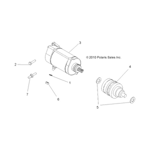 Washer by Polaris 7555908 OEM Hardware P7555908 Off Road Express