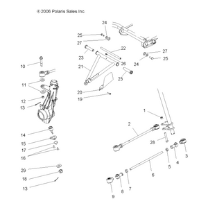 Washer by Polaris 7555957 OEM Hardware P7555957 Off Road Express