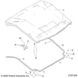 Washer by Polaris 7556034 OEM Hardware P7556034 Off Road Express