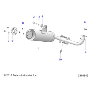 Washer by Polaris 7571602 OEM Hardware P7571602 Off Road Express