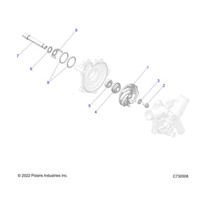 Washer-Clawed by Polaris 7556979 OEM Hardware P7556979 Off Road Express