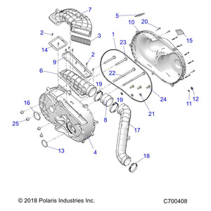 Washer,Fl,10X2 by Polaris 7556155 OEM Hardware P7556155 Off Road Express