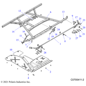 Washer-Fl,M6X1.6,Js500,0600090 by Polaris 7556337 OEM Hardware P7556337 Off Road Express