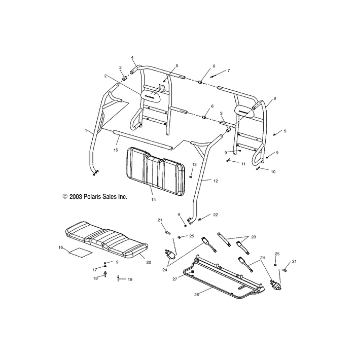 Washer,Flat(10) by Polaris