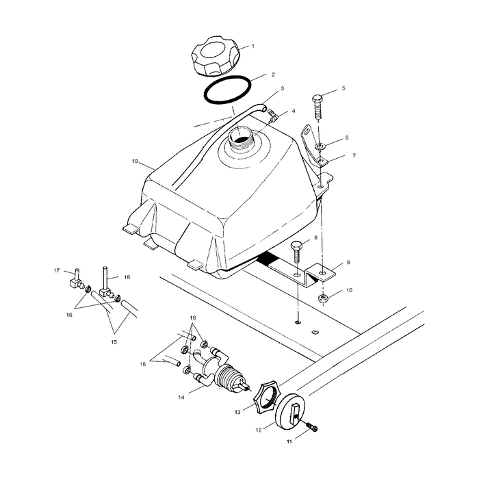 Washer,Flat(10) by Polaris