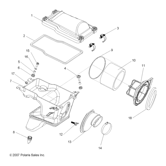 Washer, Flat by Polaris