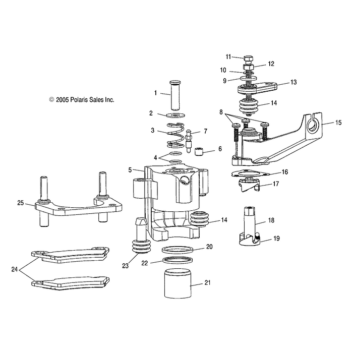 Washer-Flat,Plunger by Polaris