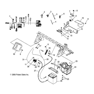 Washer, Lock by Polaris 7552615 OEM Hardware P7552615 Off Road Express