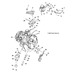 Washer Lock by Polaris 7575202 OEM Hardware P7575202 Off Road Express