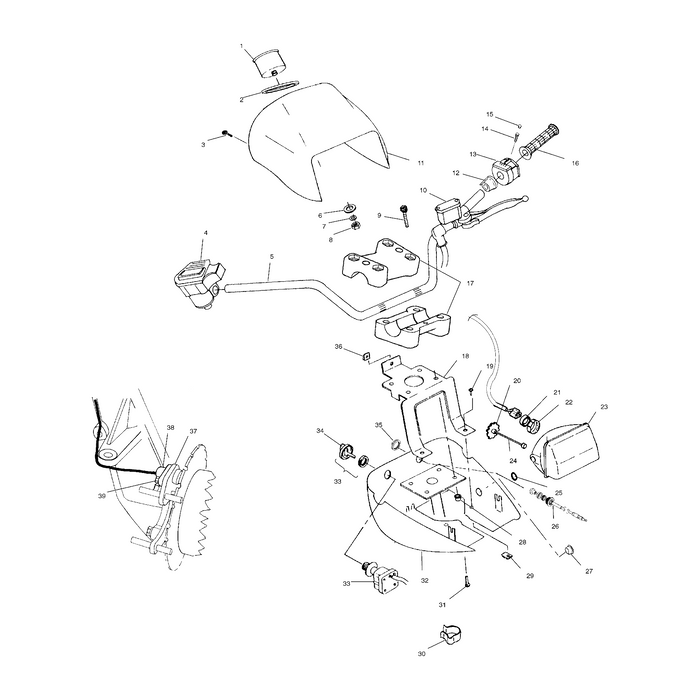 Washer, Lock,(S.S.) by Polaris